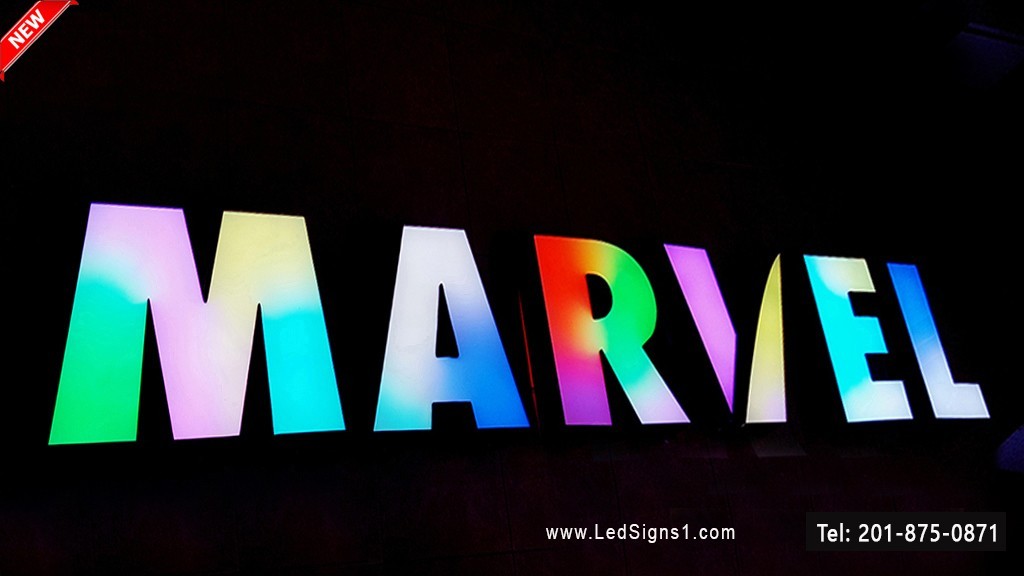 New Magic Color Changing RGB Channel Letter, 20 Inches ( Read Description )