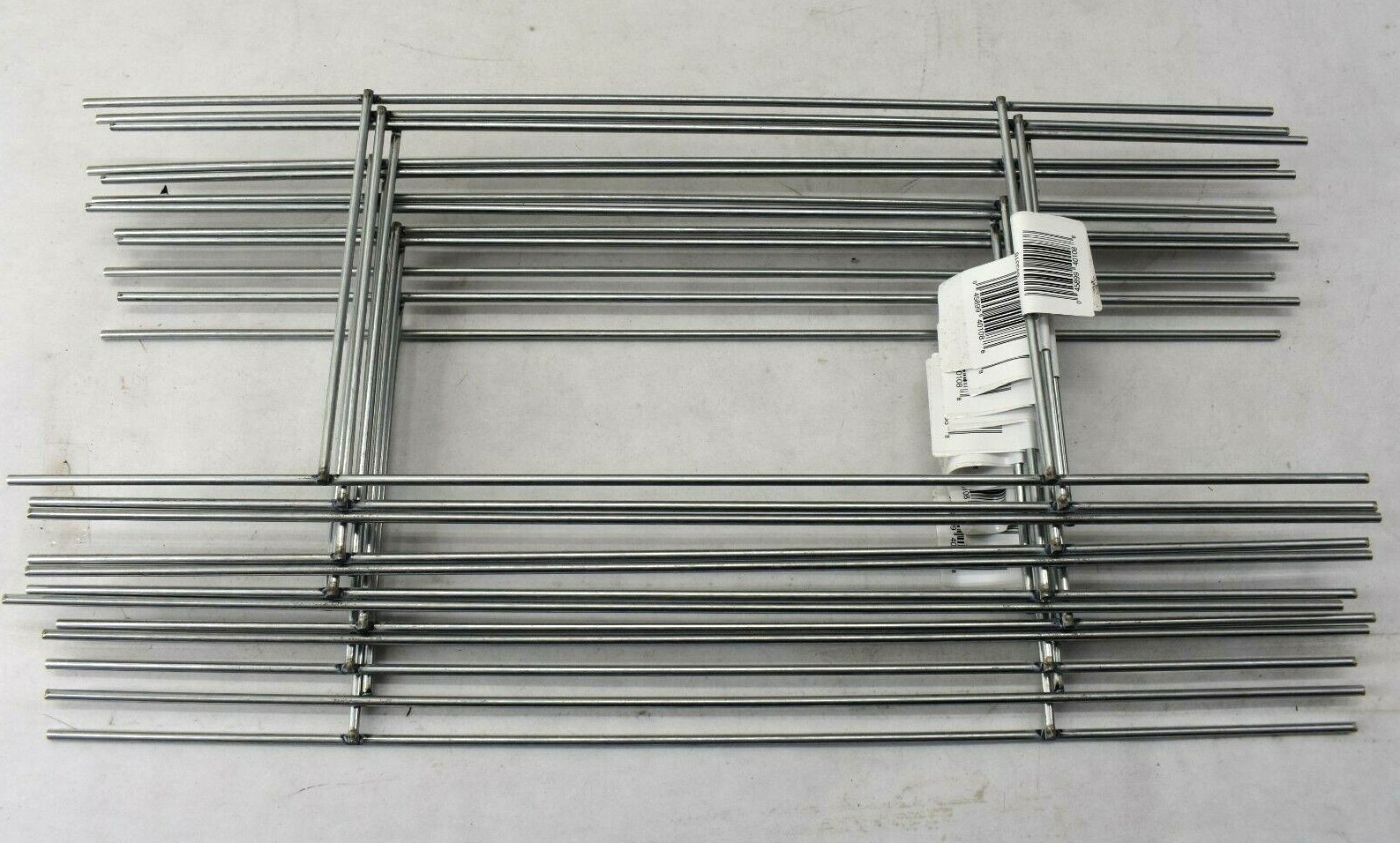 Lot Of 11 Hillman Group 843318 Silver Stainless Steel H Bracket Sign Holder 24&Prime;
