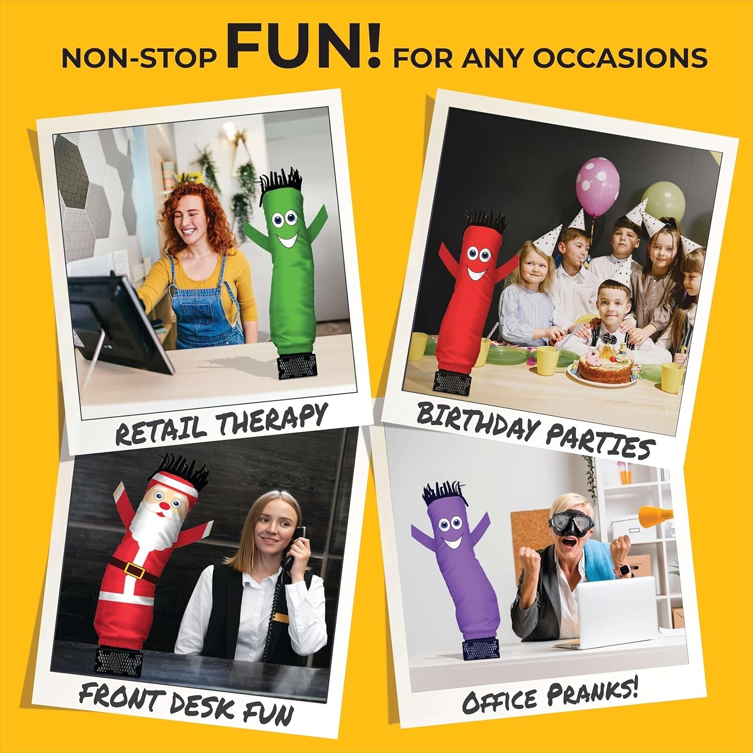 Compact 29 Inch Wacky Inflatable Tube Guy Set – Perfect for Parties & Promotions