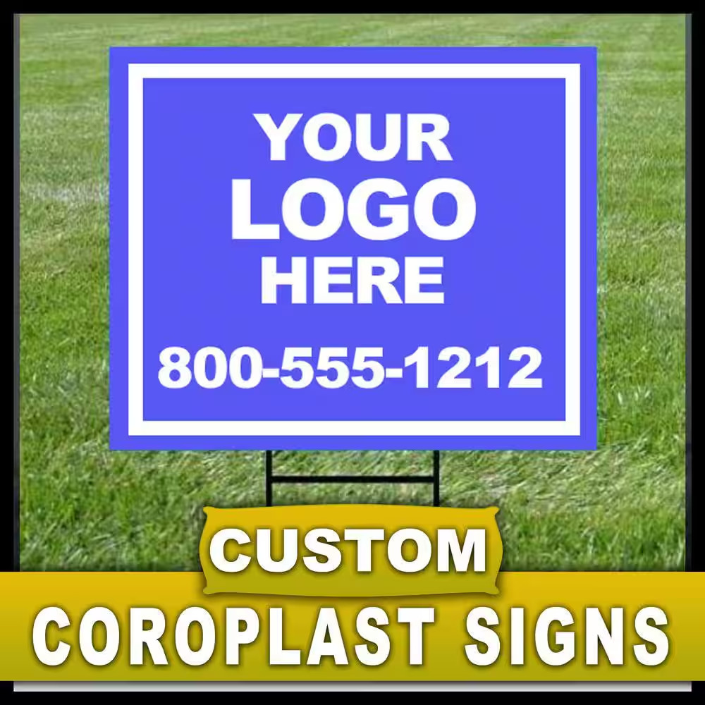24 In. X 36 In. Custom Coroplast Sign