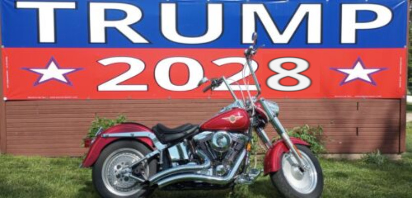 TRUMP 2028 -Banners – HUGE & VERY LARGE – Dk Blu Rd – Fast Shipping -USA MADE-30
