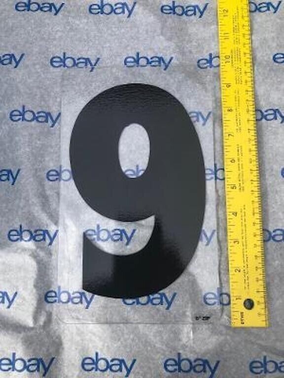 8 inch zip number changeable outdoor signage marquee NUMBERS Number 9