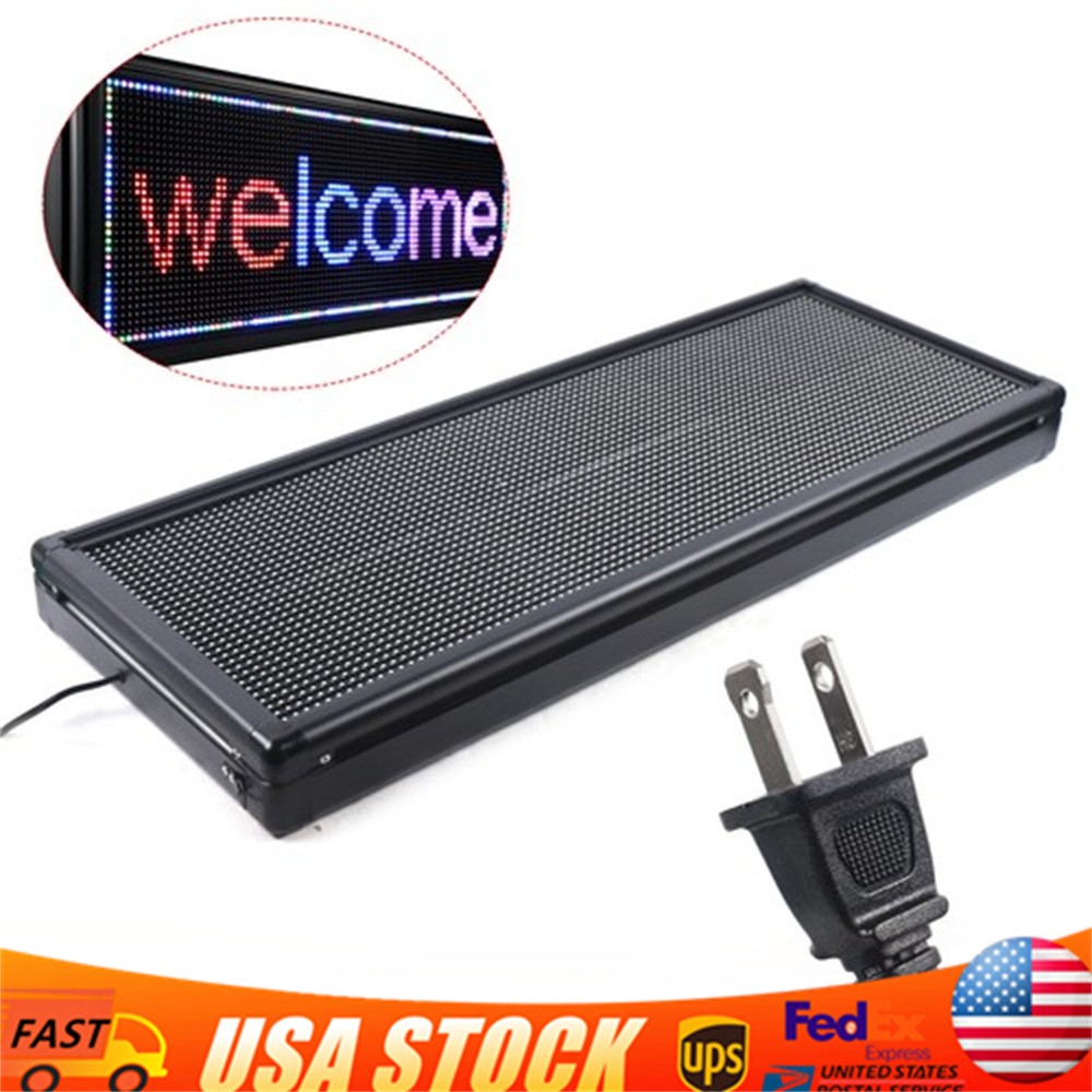 40&Prime;x15&Prime; LED Scrolling Sign Programmable Digital Display Board Sign Full Color