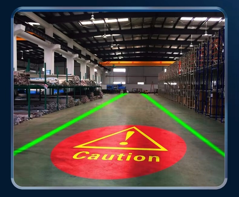 Laser Line Projection Light Industrial Warning Ground Indication Laser Spotlight