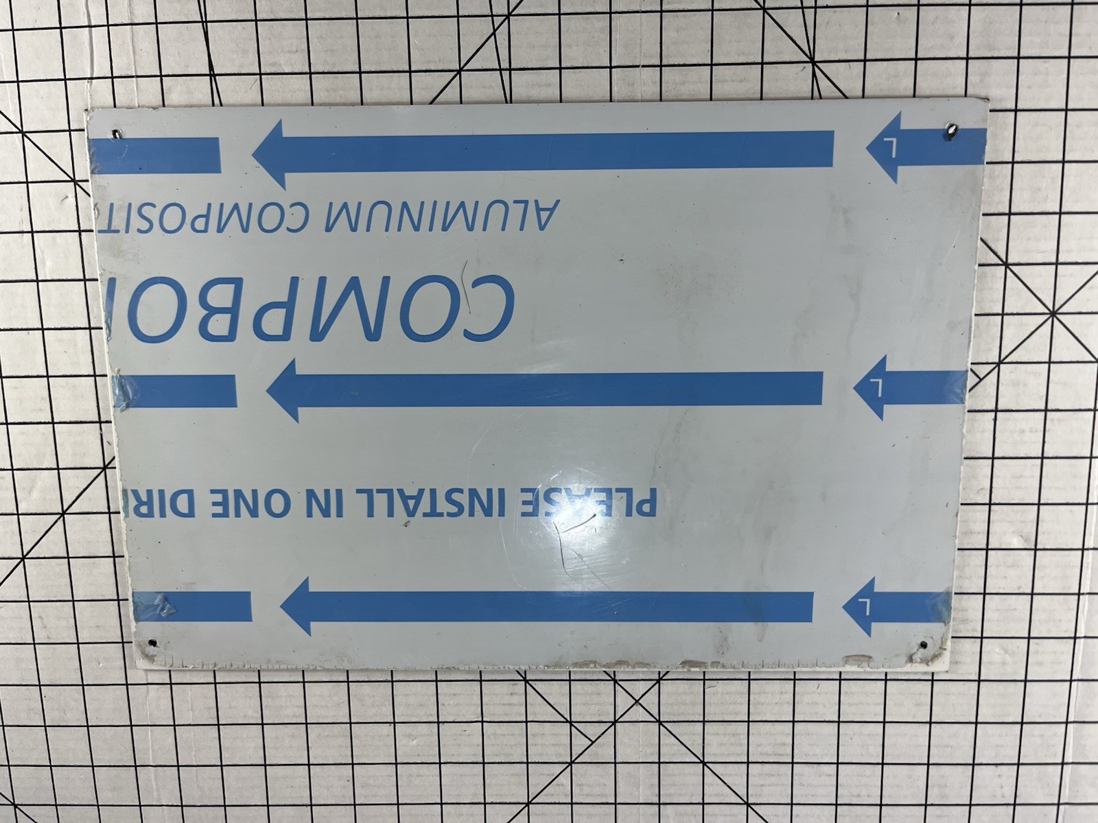 Sunbelt Rentals Alumi Core Business Industrial Sign Company Logo Tool Machinery