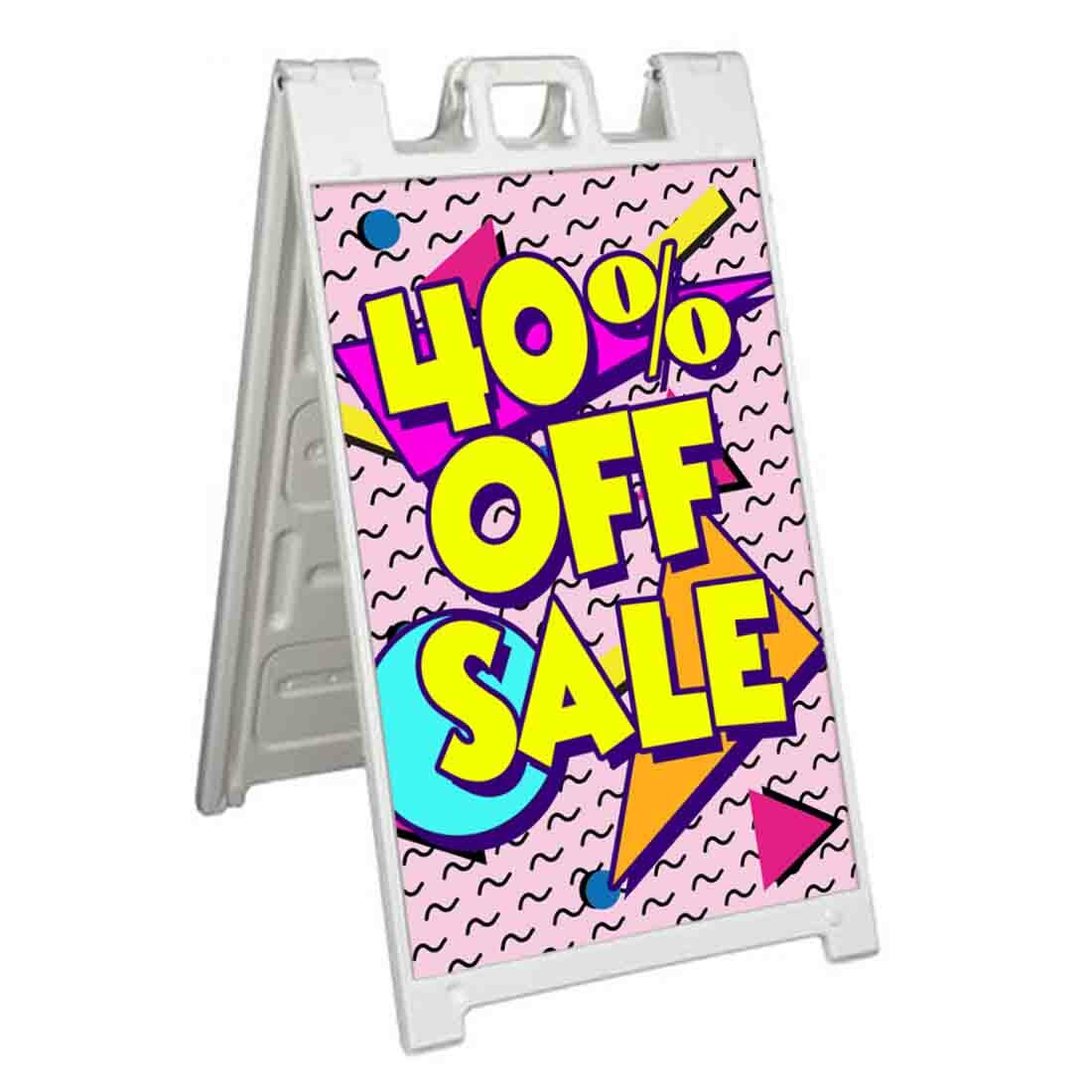 40 Off Sale Signicade 24×36 A Frame Sidewalk Pavement Sign Double Sided Sandwich