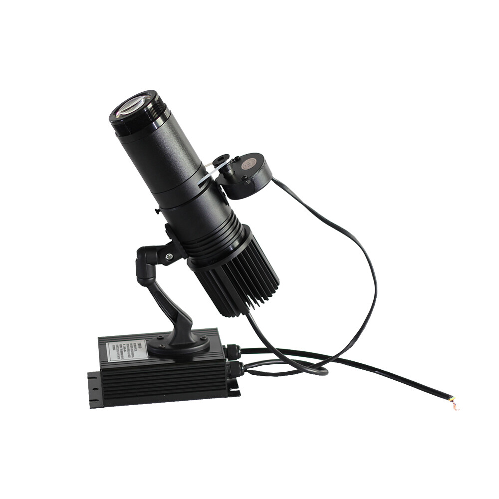 20W Indoor LED Gobo Projector Advertising Logo lamp 1 Color Rotating Glass Gobo