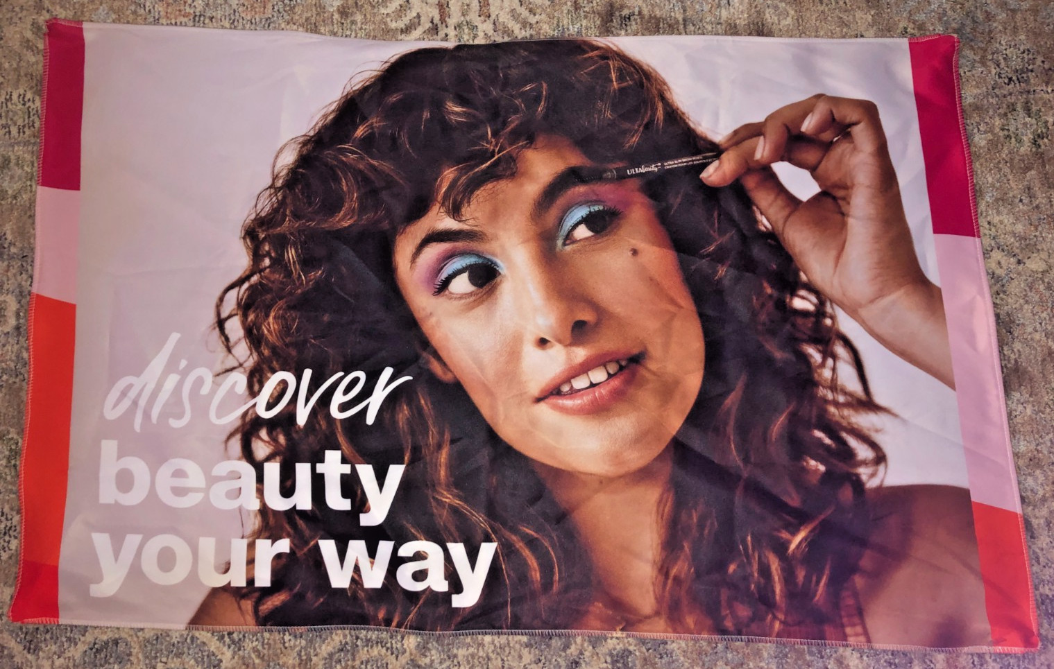 Ulta Beauty Store Retail Fabric Large Ad Banner 48×30 « Discover Beauty Your Way »