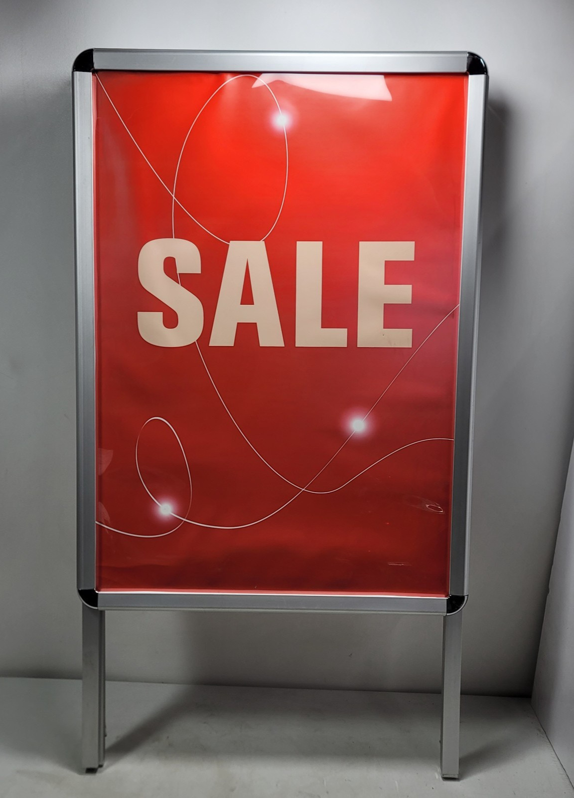 A-frame Metrix Aframe Sidewalk Sign 24 X 36 Sandwich Board High Quality Metal