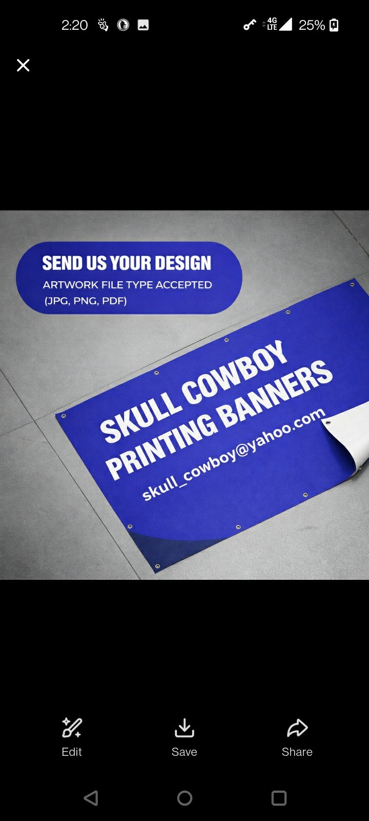 36&Prime;x 120&Prime; Custom Vinyl Banner-13oz Premium Matte Vinyl *Design Ready Files Only*