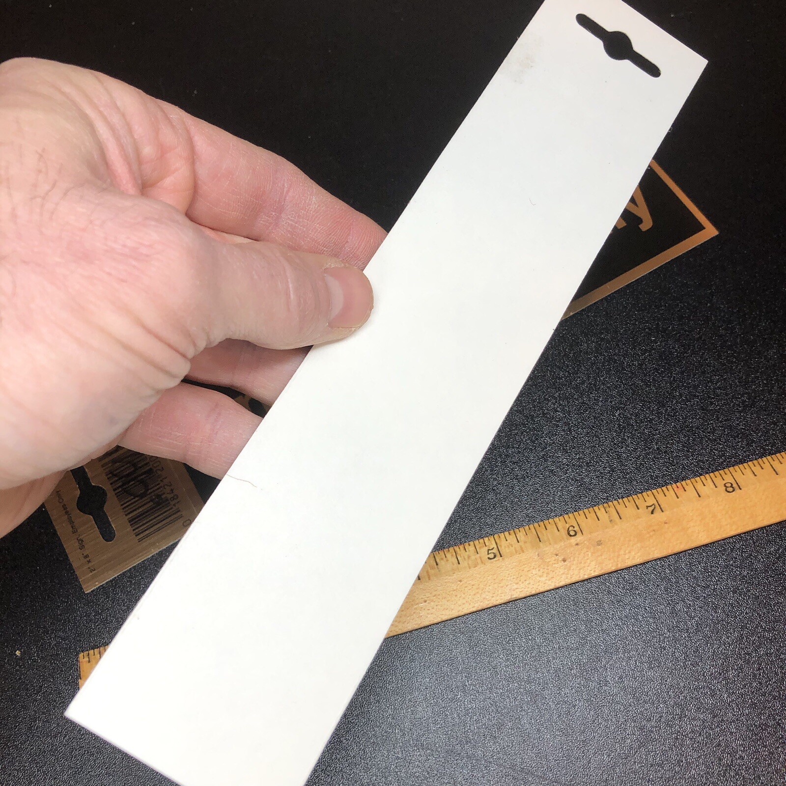 Lot of 49 Employees Only 2×8&Prime; door signs, Newell Office Prod, Gold Black Decal