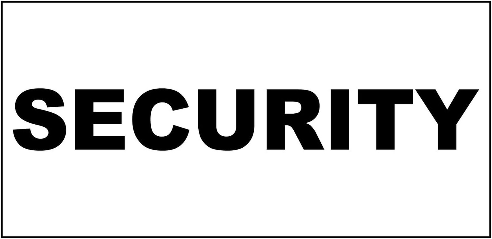 Magnetic Security Car Door Magnets – 2 Pack, 12×24 Inches, Durable Signs