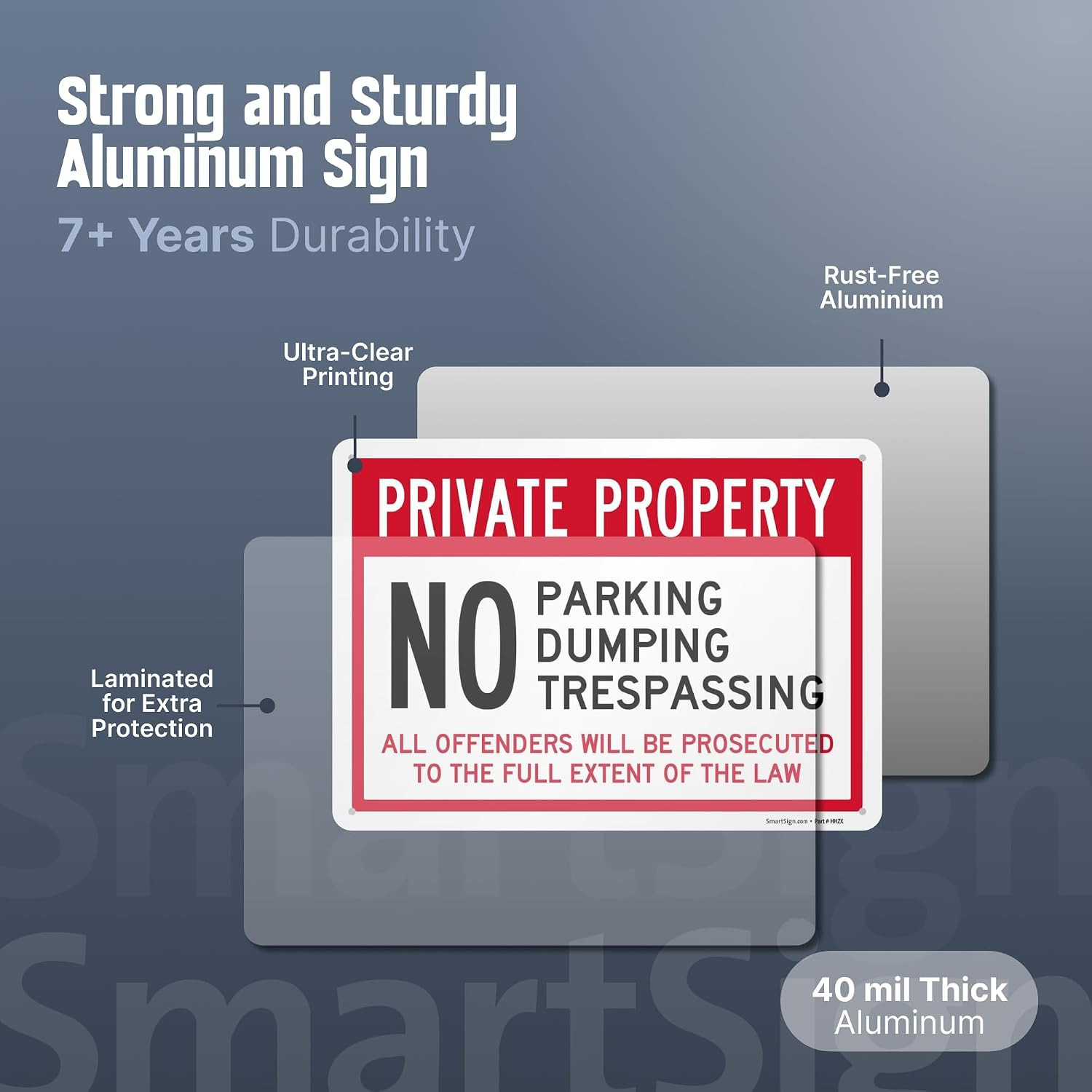 « Private Property – No Parking, Dumping, Trespassing, All Offenders