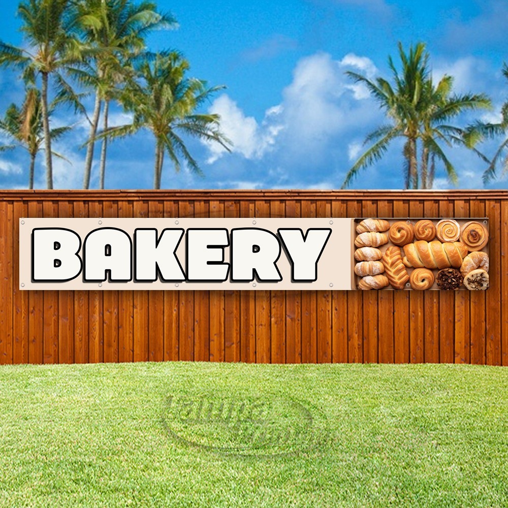 BAKERY Advertising Food Snack Business Vinyl Banner Flag Sign USA XL02062