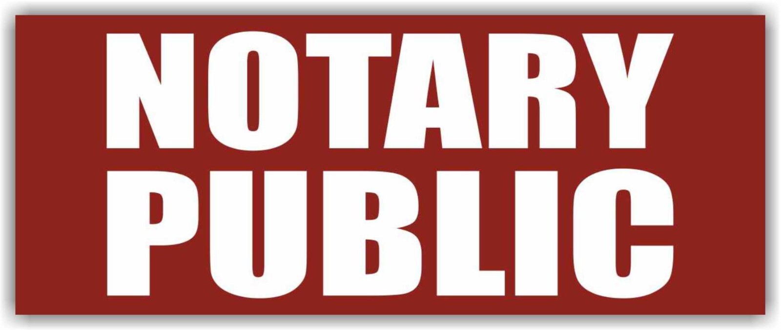 NOTARY PUBLIC Advertising Banner Vinyl Mesh Sign Lawyer Defense document license