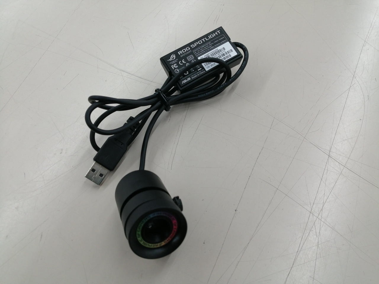 ASUS ROG Spotlight RGB Logo Projector USB Aura Sync Genuine – Good Condition