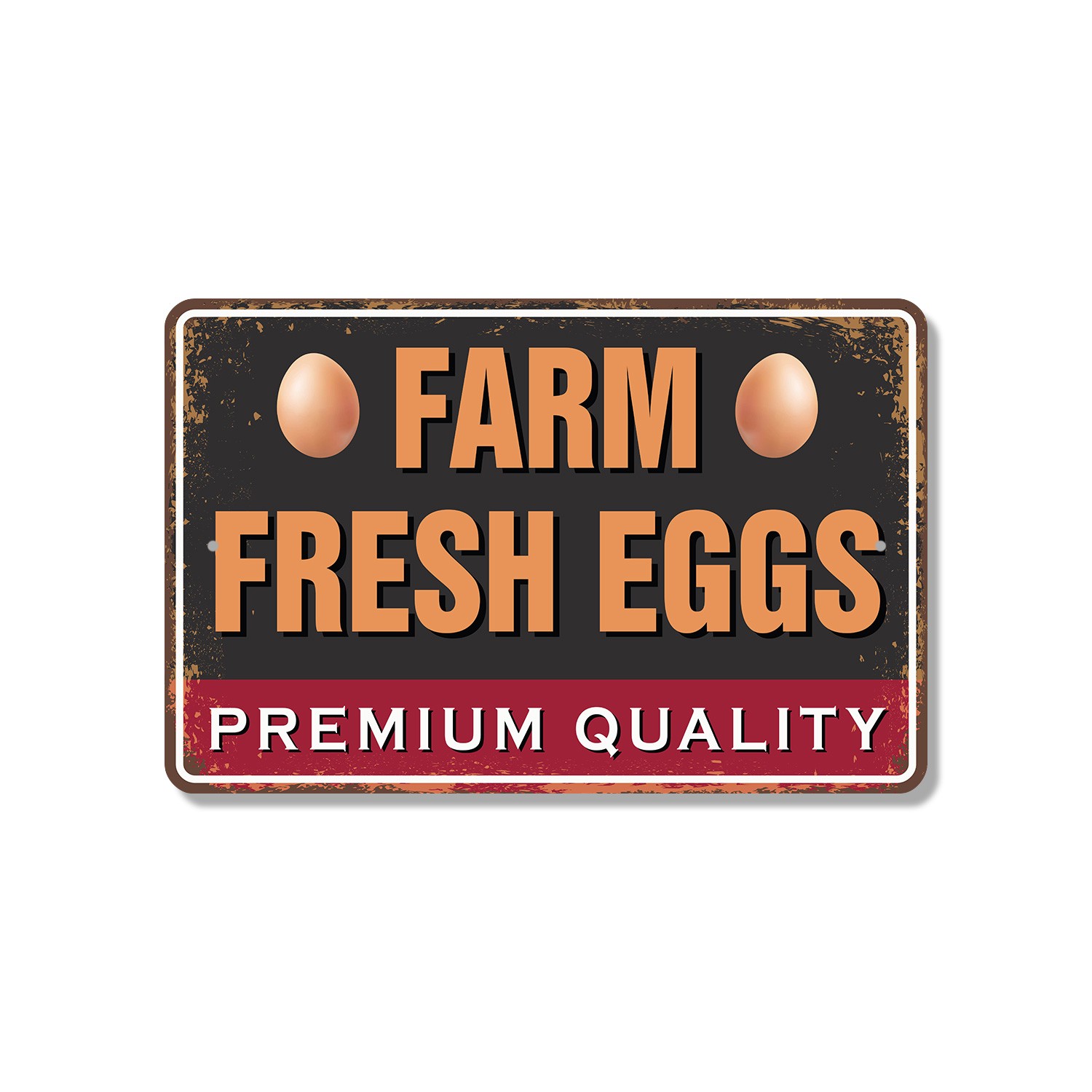 Farm Fresh Eggs Street Sign Laid Daily Since Forever Perfect for Coops Farm