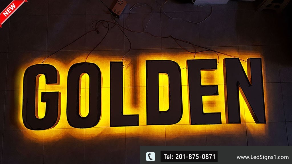 Custom made Led Back-Lit Channel Letters 20 Inches ( Read Description )