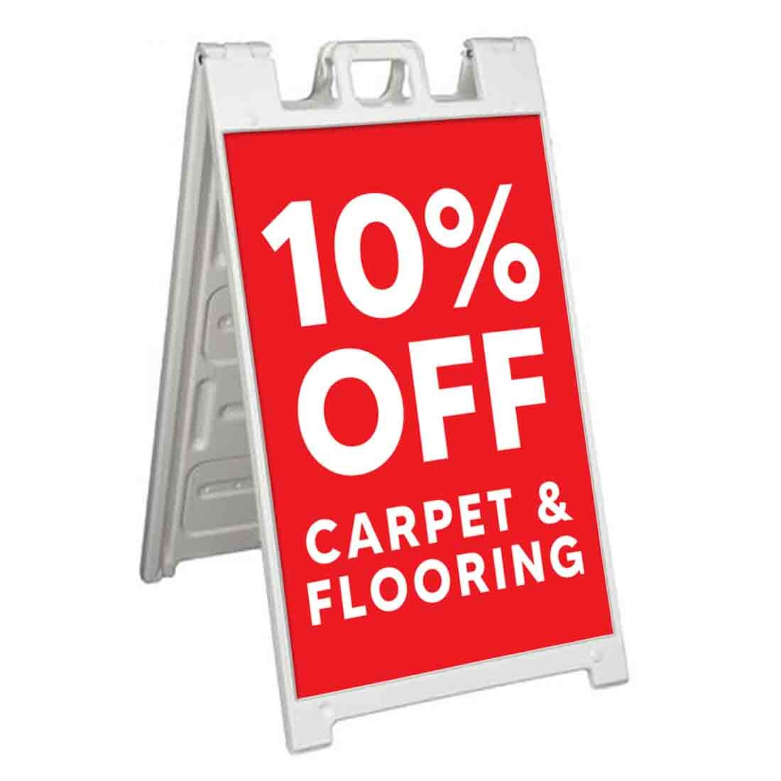 10% OFF CARPET & FLOORING Signicade 24×36 A Frame Sidewalk Sign Double Sided