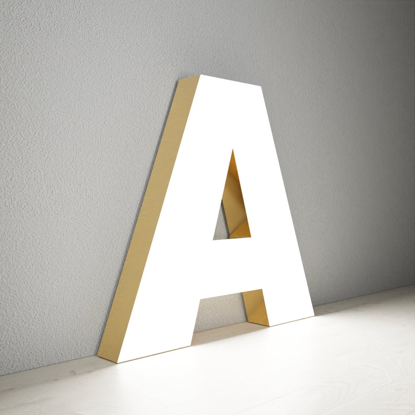 𝑵𝓙̶ Custom 3D Channel Letters LED Front Lit Storefront Indoor Outdoor Sign