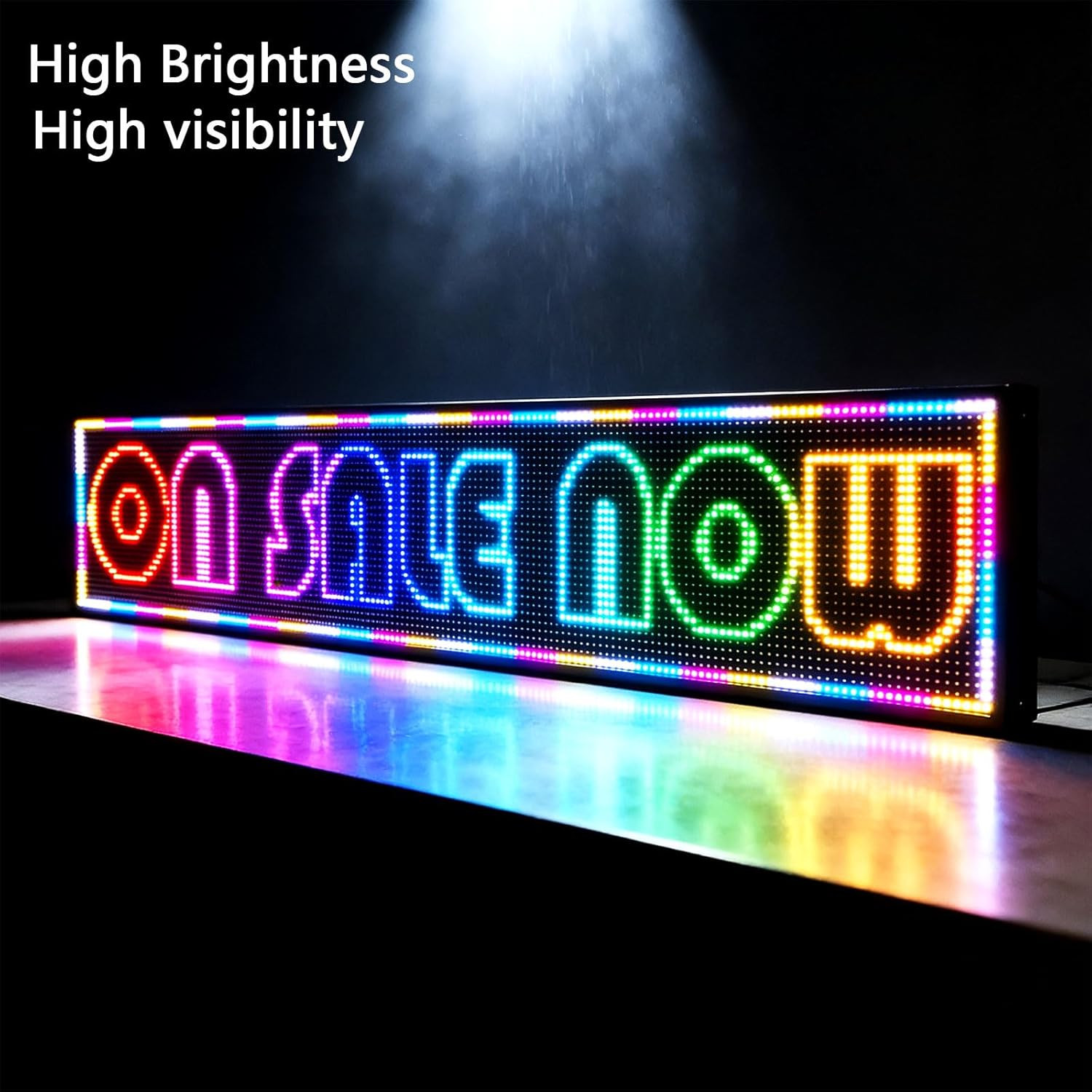 Programmable Waterproof LED Scrolling Sign for Business & Store Advertising
