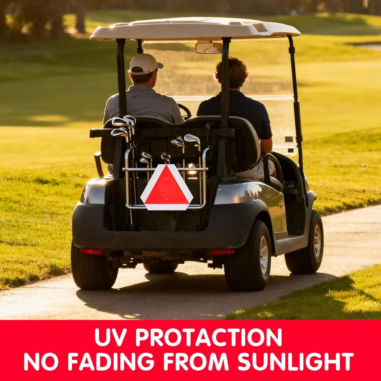 2026 Reflective Upgraded Version Slow Moving Vehicle Sign, Aluminum Slow Moving