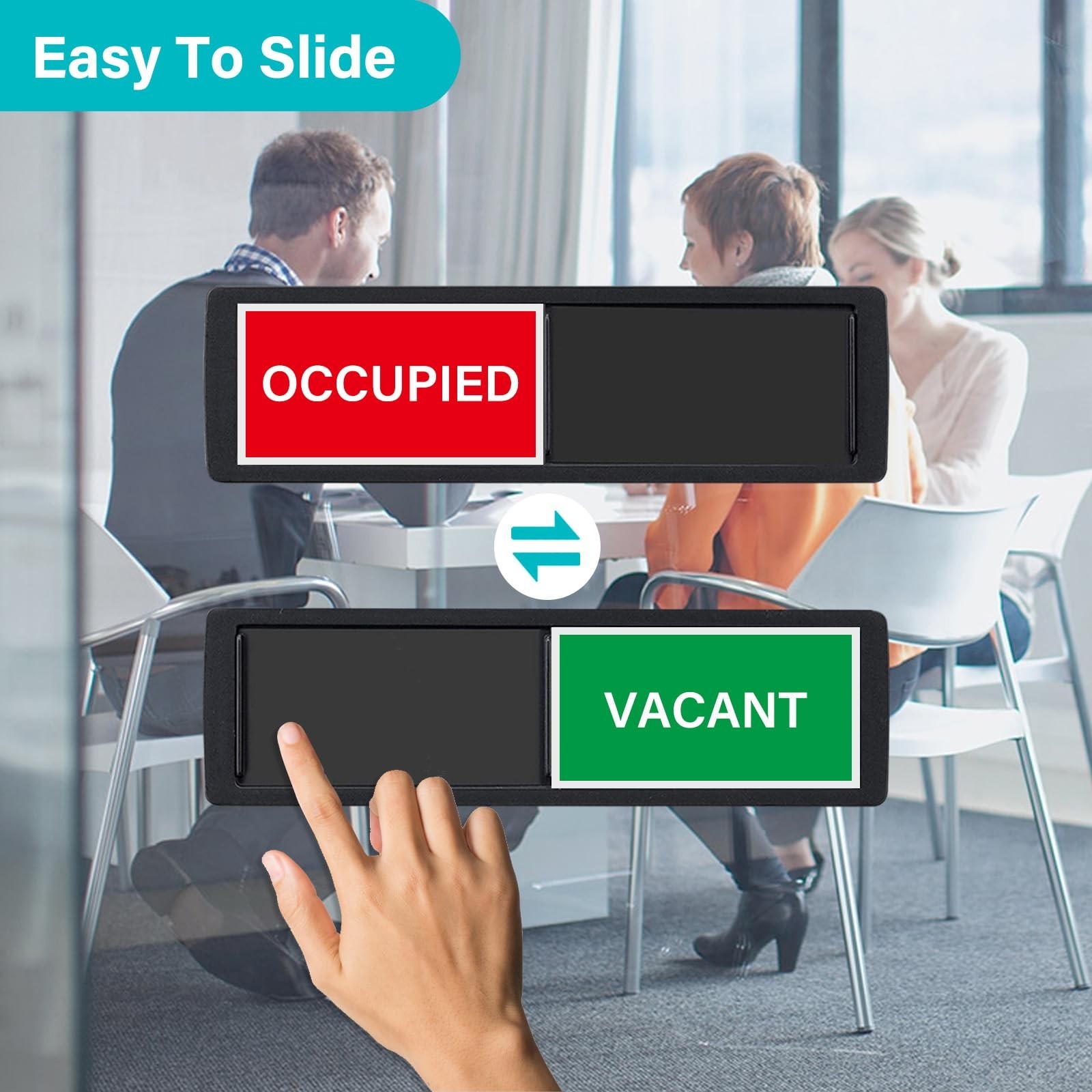 Vacant Occupied Sign, Privacy Signs for Home Office Restroom Conference Hotel…