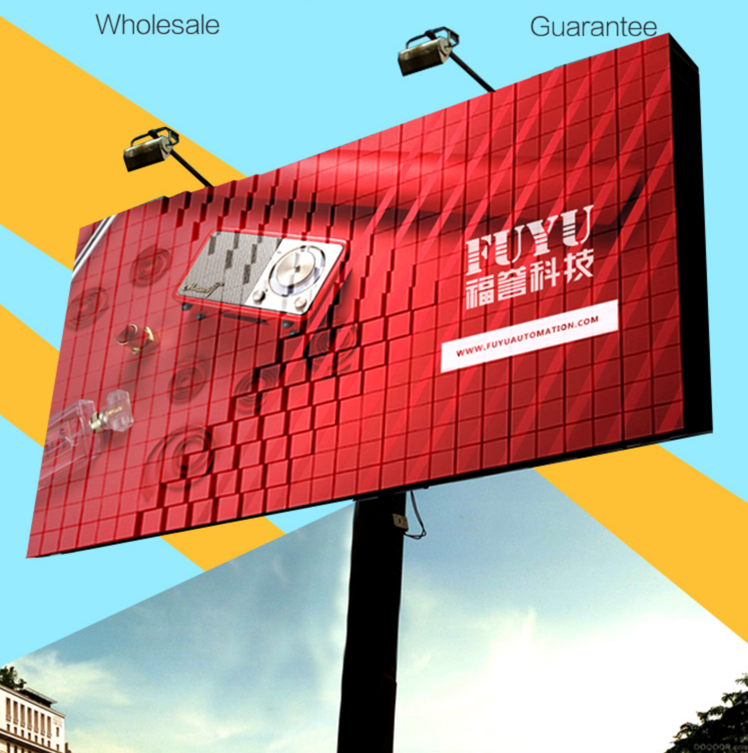 10&rsquo;x12&prime; Commercial Outdoor P8 LED HD Video Billboard Sign SEE VIDEO We Finance