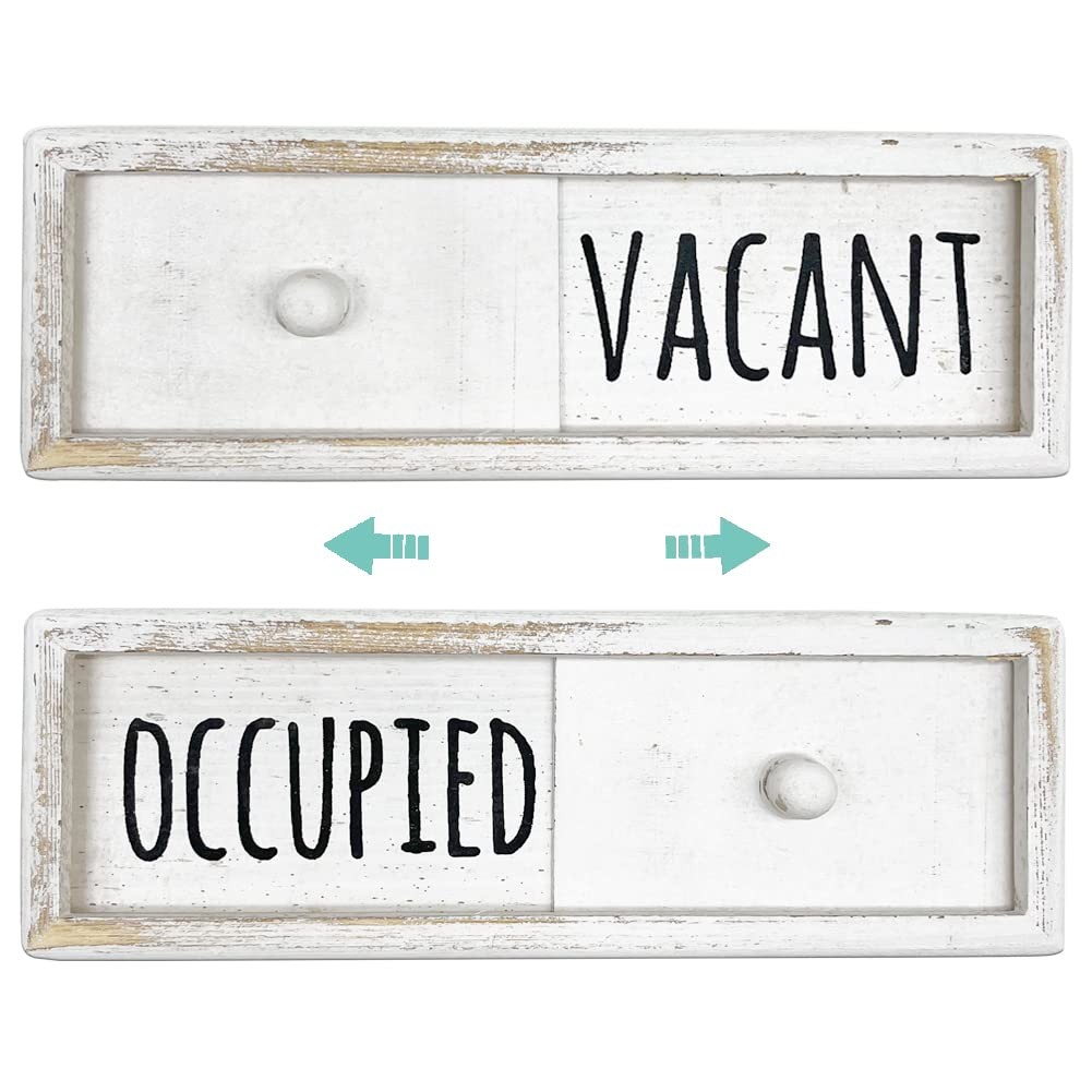 Vacant Occupied Privacy Sign â€“ Privacy Door Sign for Home Office Restroom Con