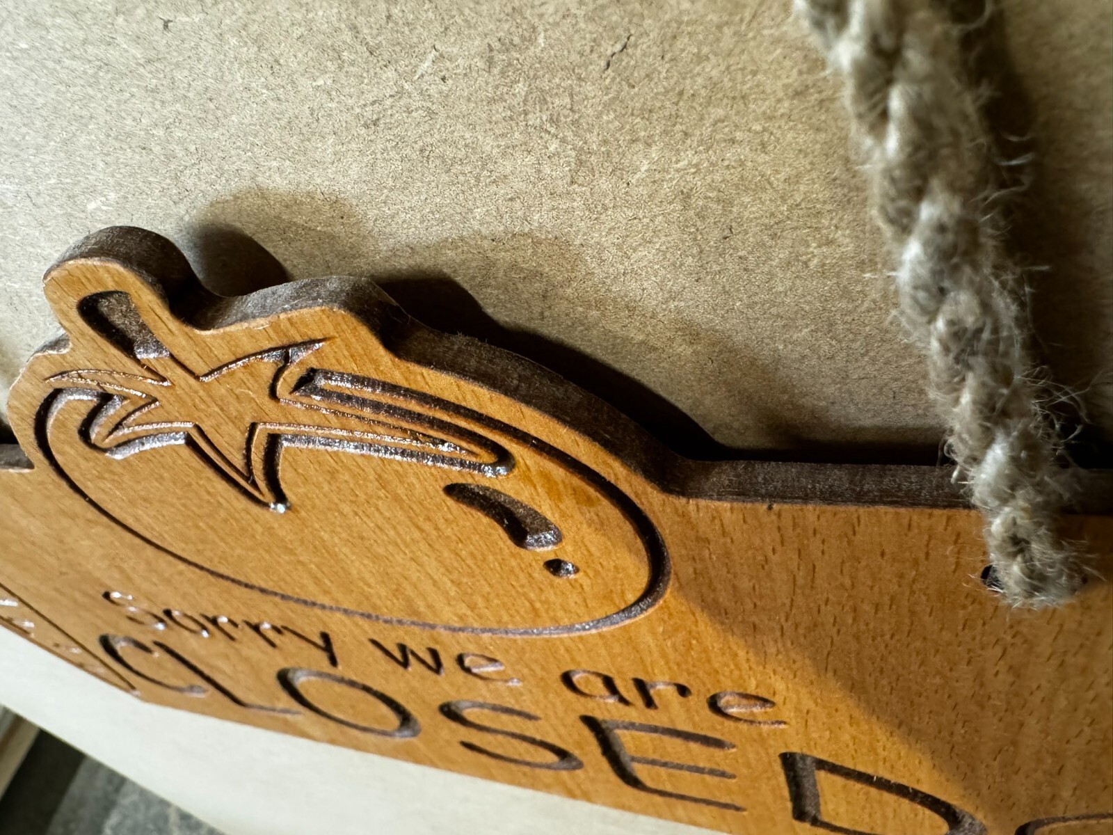 Extra large « Open-Closed » double sided sign for Vegan shops, vegetable shop etc.