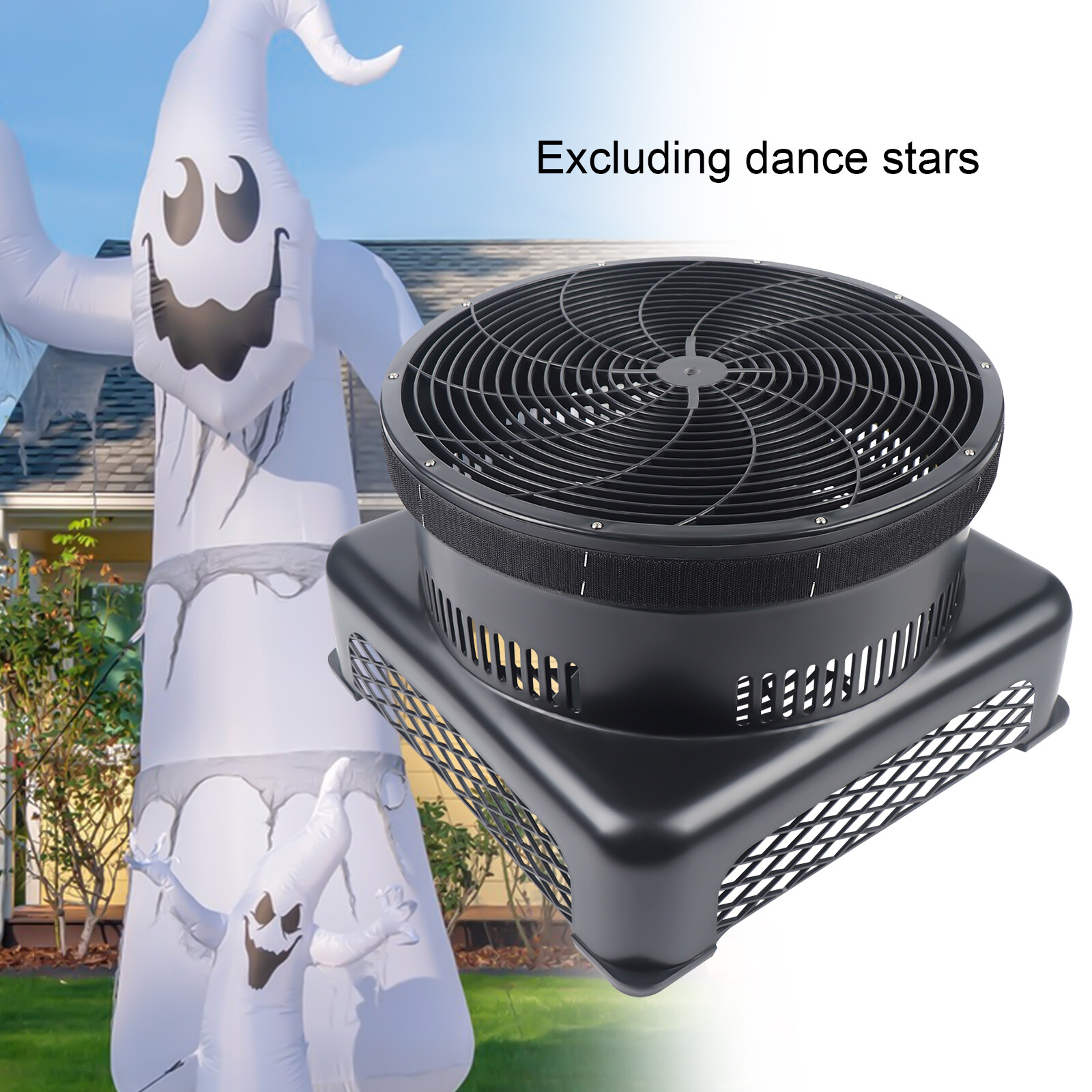 17.7&Prime; Air Blower Fan Fit Inflatable Wind Dancer Tube Man Fly Guy Sky Puppet 950W