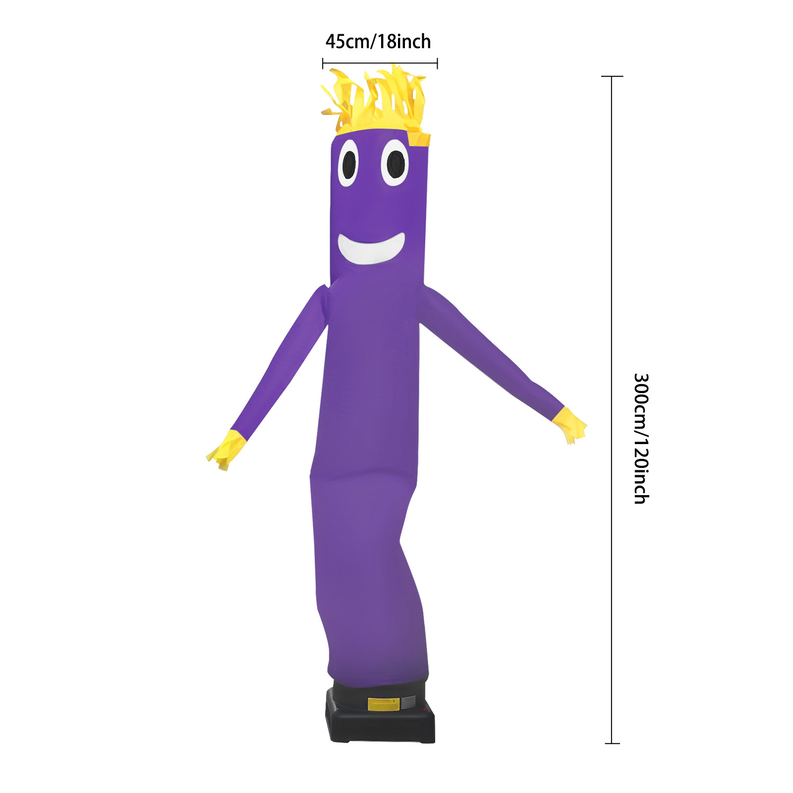 10ft Inflatable Tube Man for Outdoor Decoration Advertising Promotion USA