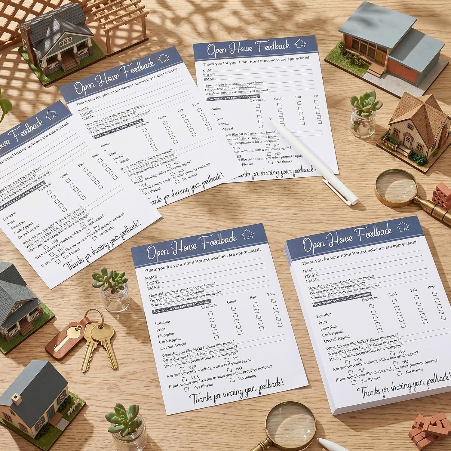 150 Pcs Open House Signs for Real Estate Open House Supplies Real Estate Feedbac
