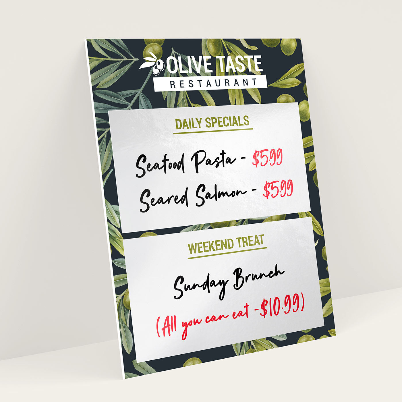 Full Color Custom Dry Erase Poster Waterproof