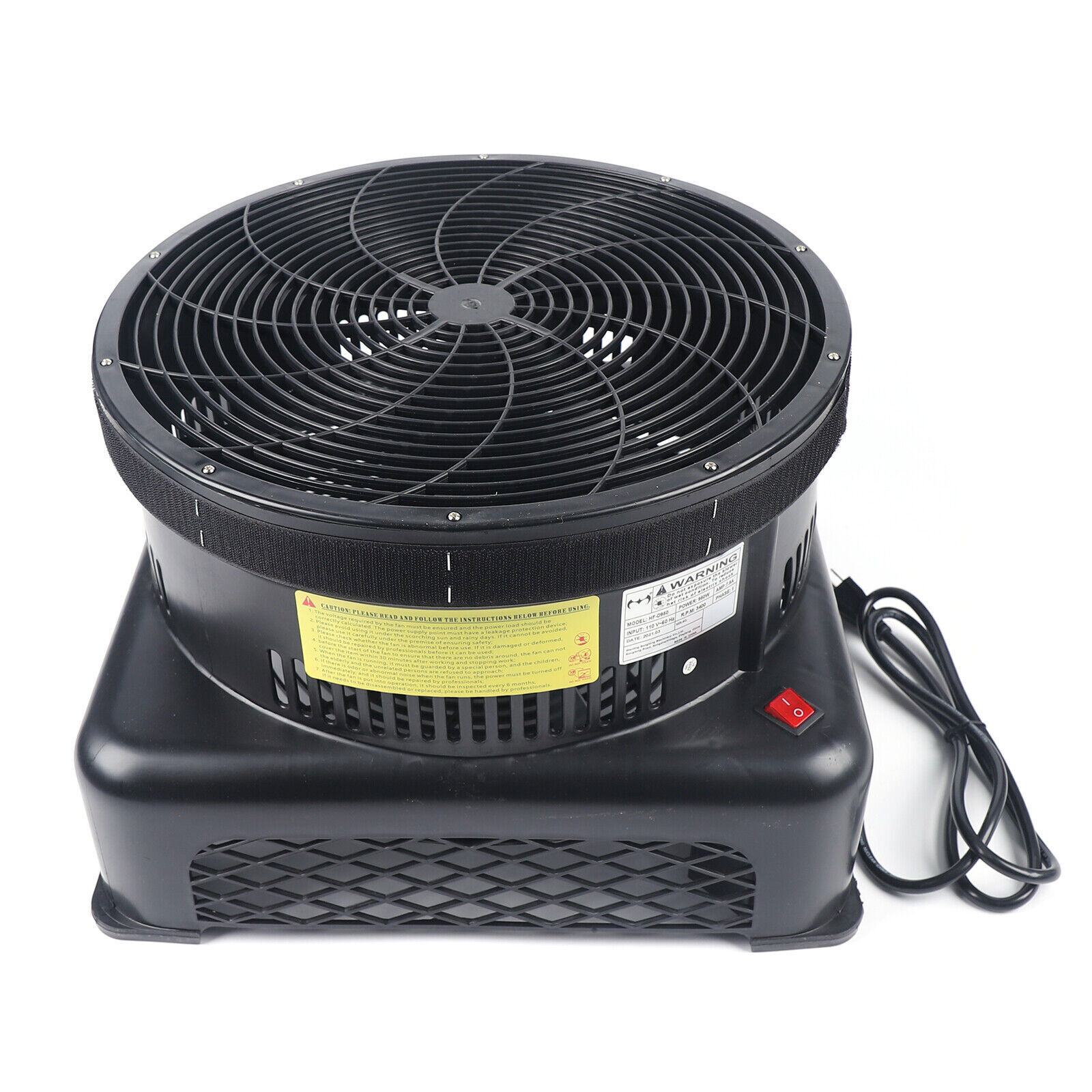 950W HF-D950 Electric Air Blower Fan 110V 60Hz for 6m Single Leg Air Waver