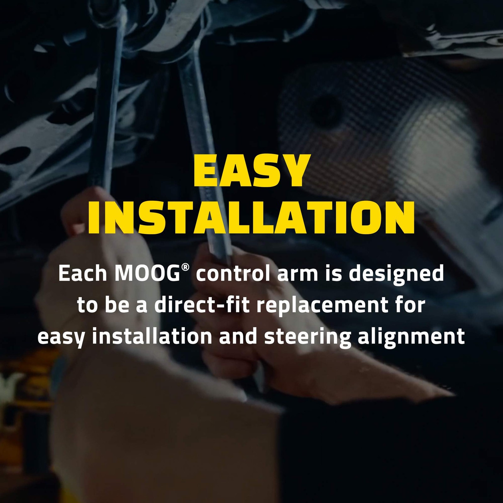 Moog Premium Control Arms For Foreign And Domestic Vehicles Enhanced Strength
