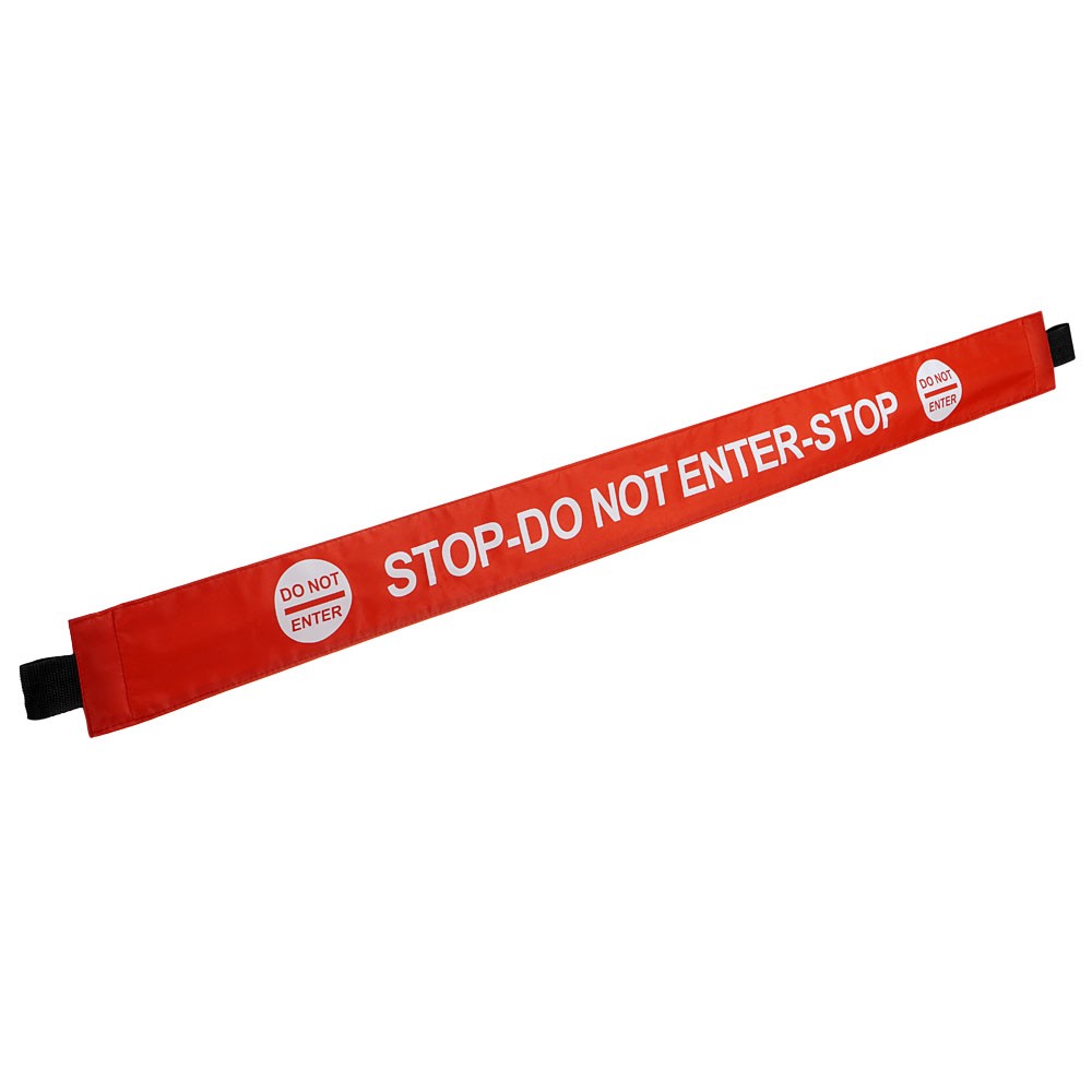 4Pcs Restroom Closed for Cleaning Sign with Magnetic Ends, Magnetic Nylon Safety