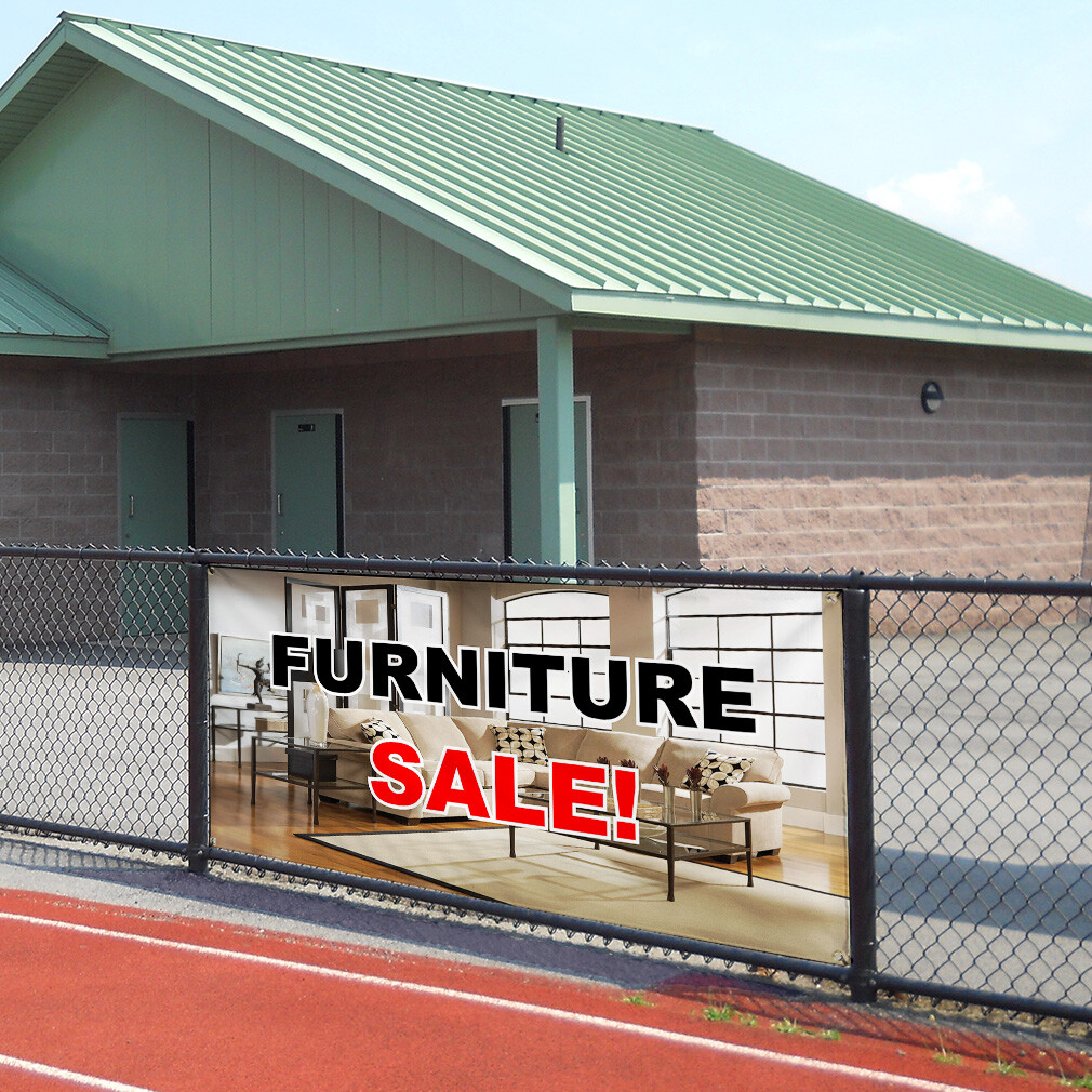 Vinyl Banner Multiple Sizes Furniture Deal Advertisement Retail Outdoor