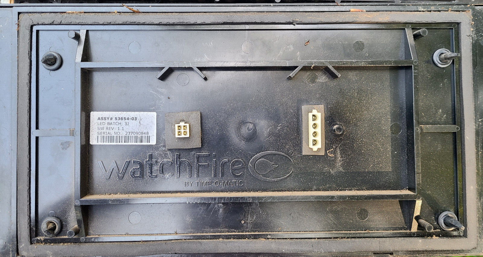 Full Color WatchFire Digital Sign 53654-03, Model w25H, 16&Prime; x 8&Prime; 19mm Module