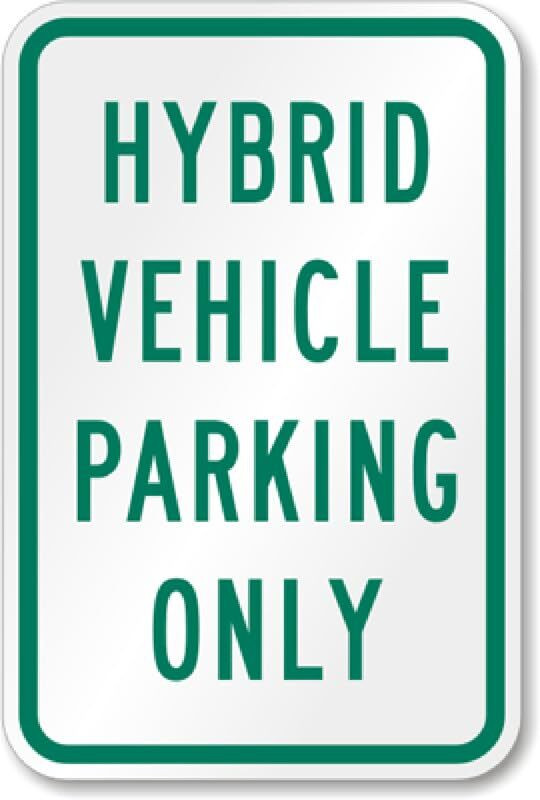 Aluminum Parking Sign Business Weatherproof Outdoor 8×12 Pre Drilled