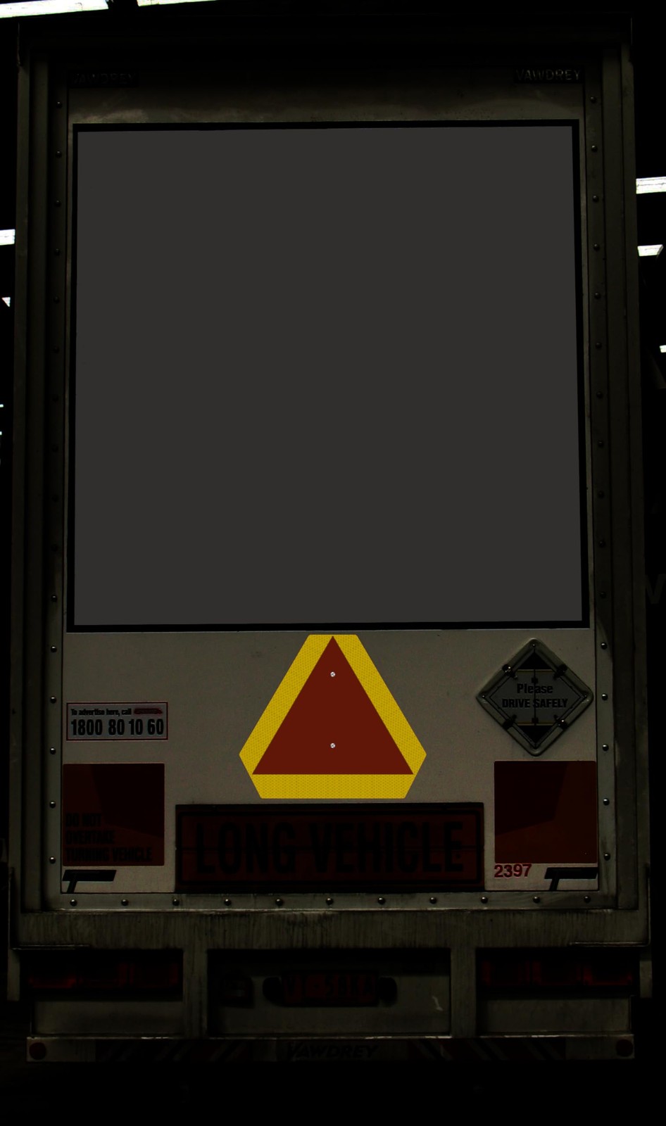 Slow Moving Vehicle Sign, Rust free Aluminium Slow Moving Vehicle Triangle si…