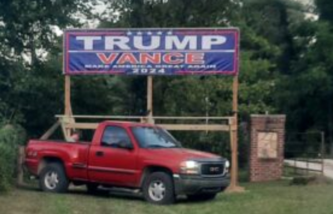 TRUMP VANCE MAGA 2024 – HUGE & MEGA LARGE – Banners White – Vinyl – USA MADE