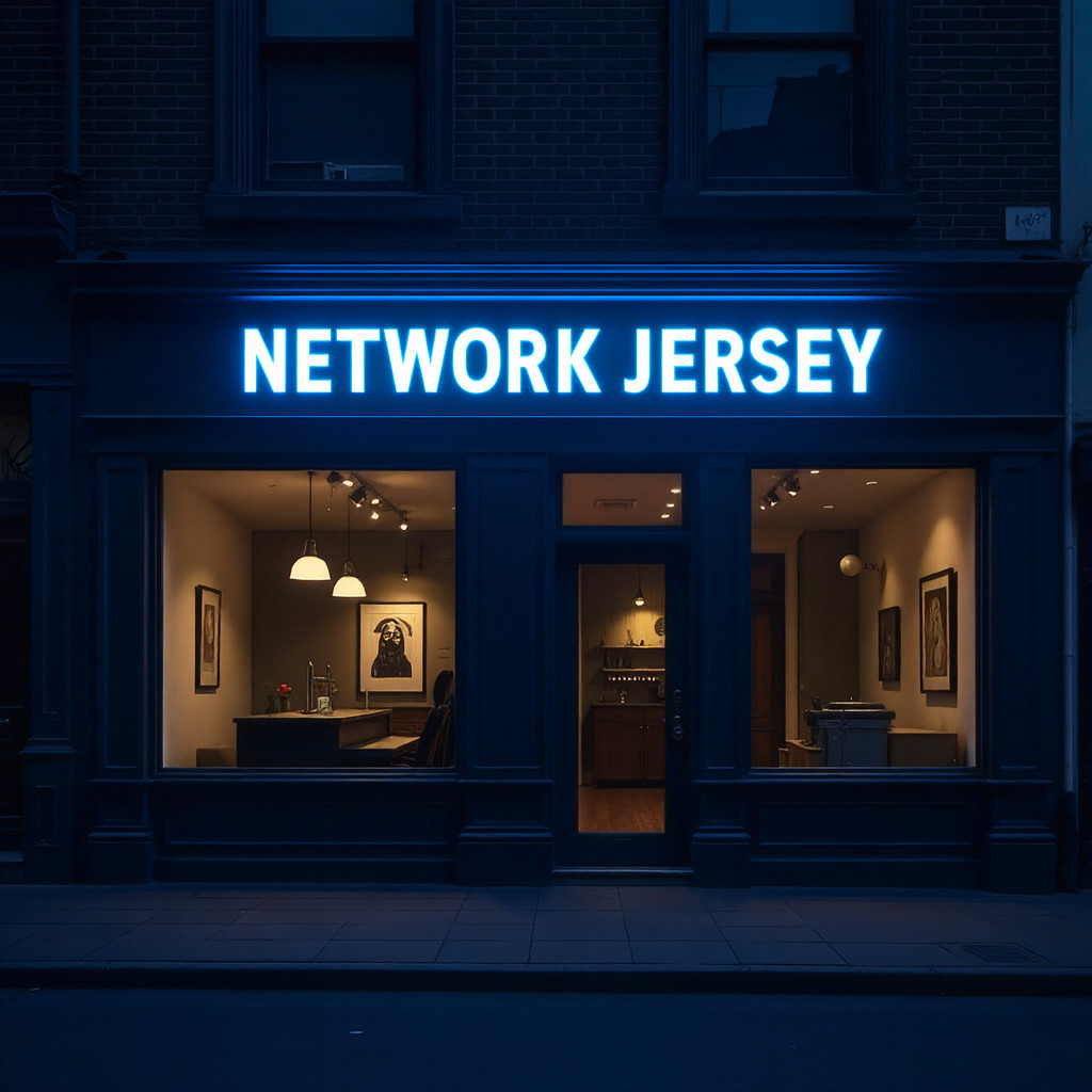 Jersey Auto Repair LED Channel Letters – Custom Outdoor Storefront Business Sign