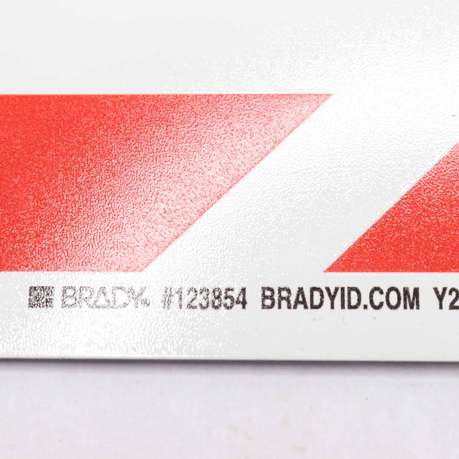 Brady Emergency Stop Pull Cable Sign Aluminum 10&Prime; x 14&Prime; 123854