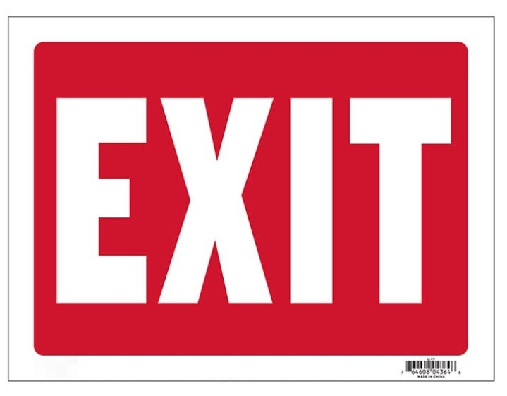 9×12&Prime; Business Sign for Office Retail Commercial Business Industrial Weaterproof