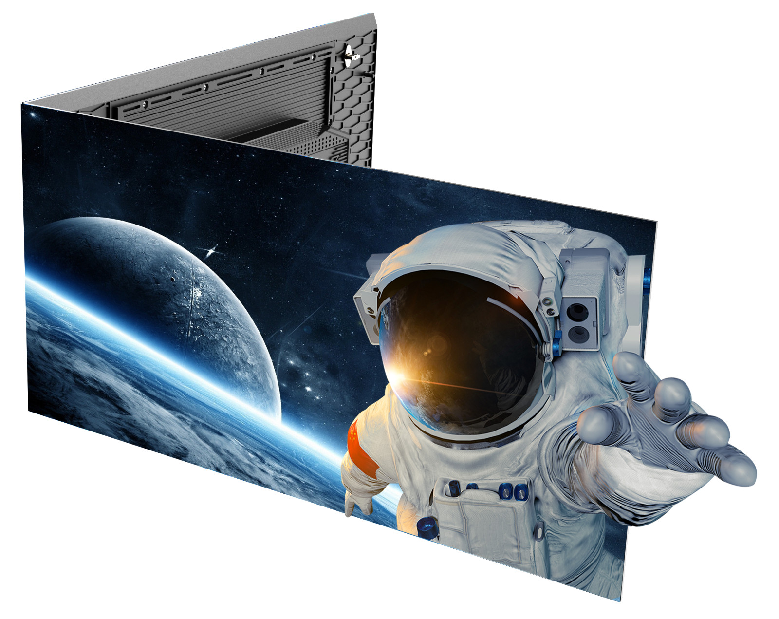 LED Sign P6MM 2&rsquo;x18&prime; SF, or 2×9, DF Full Color Programmable IP67 Outdoor Spanner