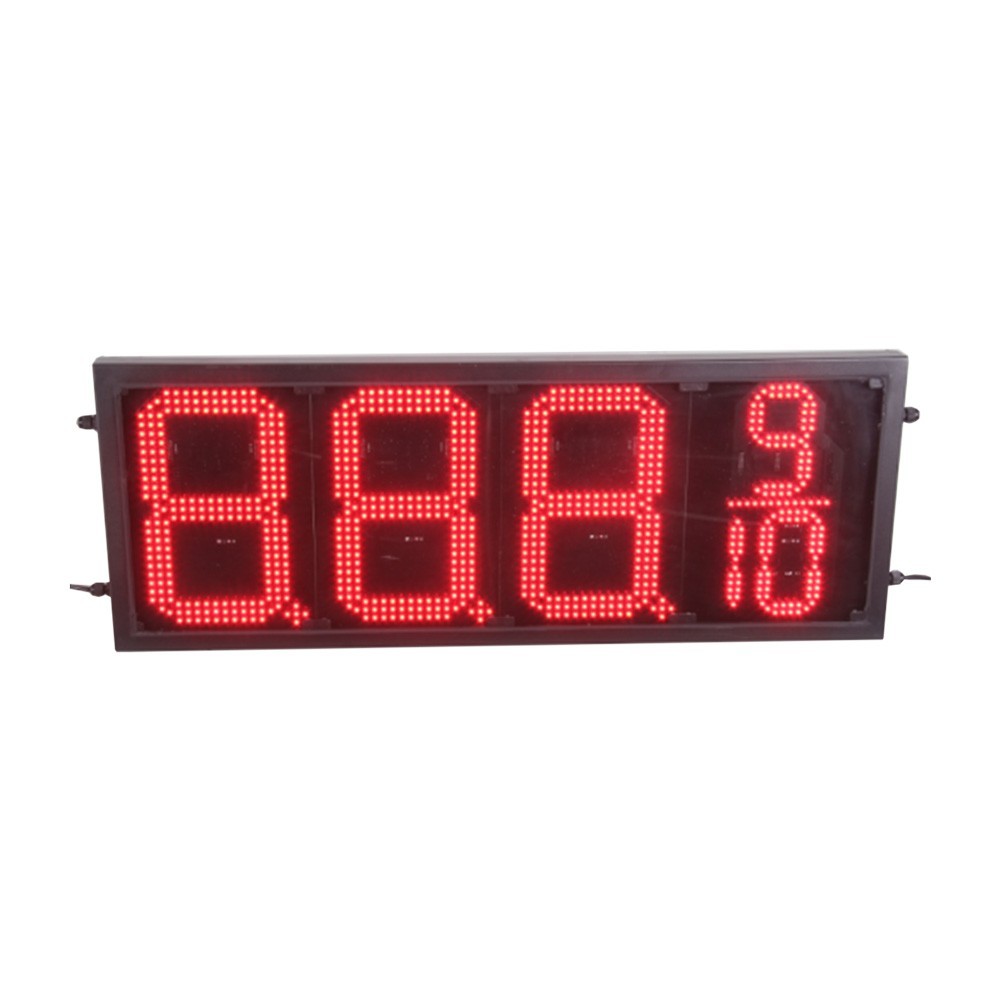 Multicolor 10&Prime; LED GAS STATION Electronic Fuel PRICE SIGN 88889