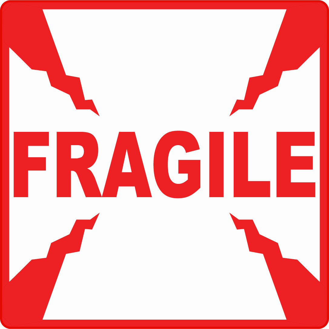 FRAGILE | Adhesive Vinyl Sign Decal