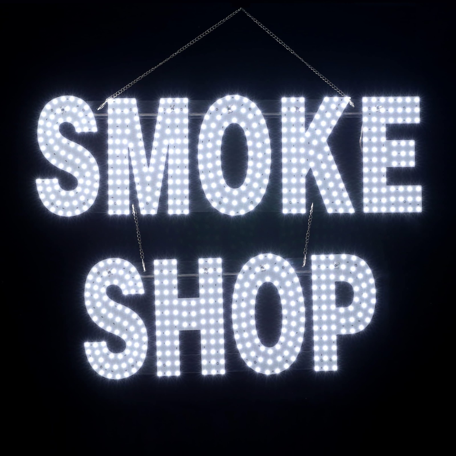 30&Prime;x20&Prime; Large LED Smoke Shop Sign for Smoke Shop, Super Bright Unique Design …