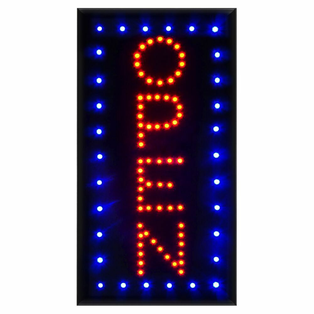 Ultra Bright LED Neon Light Open Sign Business Sign Animated Motion with ON/OFF
